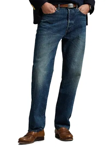 Polo Ralph Lauren Men's Heritage Straight-Leg Jeans - Norwich | Thumbnail 3 Polo Ralph Lauren Men's Heritage Straight-Leg Jeans - Norwich | Thumbnail 3