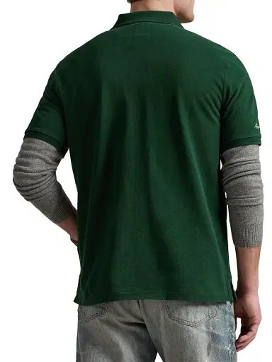 Polo Ralph Lauren Men's Yankees Polo Shirt - College Green | Thumbnail 5 Polo Ralph Lauren Men's Yankees Polo Shirt - College Green | Thumbnail 5