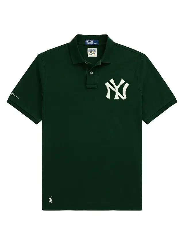 Men's Yankees Polo Shirt - College Green Men's Yankees Polo Shirt - College Green