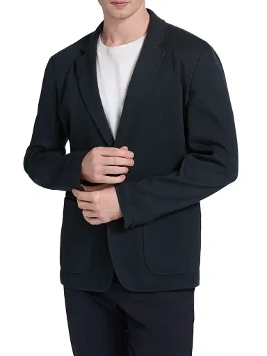 rag & bone Men's Butler Single-Breasted Blazer - Navy | Thumbnail 3 rag & bone Men's Butler Single-Breasted Blazer - Navy | Thumbnail 3