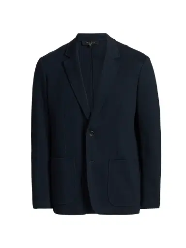 rag & bone Men's Butler Single-Breasted Blazer - Navy | Thumbnail 1 rag & bone Men's Butler Single-Breasted Blazer - Navy | Thumbnail 1