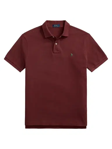 Polo Ralph Lauren Men's Custom-Slim-Fit Mesh Polo Shirt - Light Sport Heather | Thumbnail 6 Polo Ralph Lauren Men's Custom-Slim-Fit Mesh Polo Shirt - Light Sport Heather | Thumbnail 6