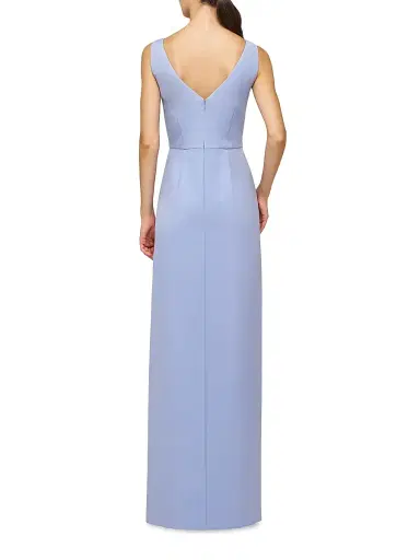 Kay Unger Women's Ira Embellished Column Gown - Blue Bird | Thumbnail 4 Kay Unger Women's Ira Embellished Column Gown - Blue Bird | Thumbnail 4