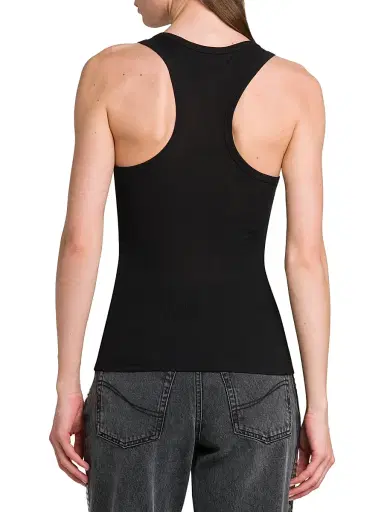 Stella McCartney Women's Crystal Mini Star Scoopneck Tank - Black - Size XS | Thumbnail 5 Stella McCartney Women's Crystal Mini Star Scoopneck Tank - Black - Size XS | Thumbnail 5
