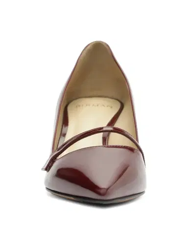 Alexandre Birman Women's Tita 60MM Patent Leather Pumps - Dark Plum | Thumbnail 7 Alexandre Birman Women's Tita 60MM Patent Leather Pumps - Dark Plum | Thumbnail 7