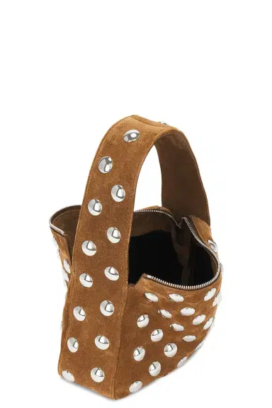 Khaite Elena Suede Small Studded Bag | Thumbnail 5 Khaite Elena Suede Small Studded Bag | Thumbnail 5