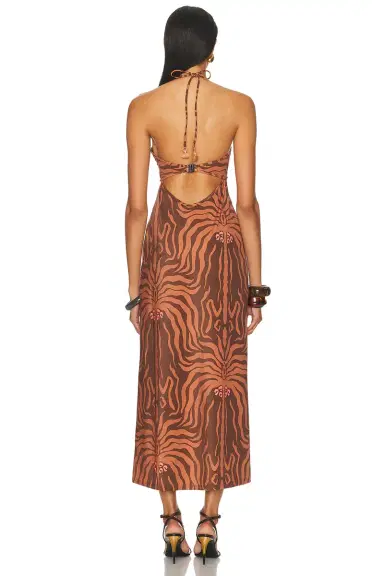 Johanna Ortiz Jungle Palms Midi Dress | Thumbnail 3 Johanna Ortiz Jungle Palms Midi Dress | Thumbnail 3