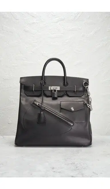 HERMÈS Limited Edition Evergrain Haut A Courroies Rock Birkin 40 Handbag | Thumbnail 2 HERMÈS Limited Edition Evergrain Haut A Courroies Rock Birkin 40 Handbag | Thumbnail 2