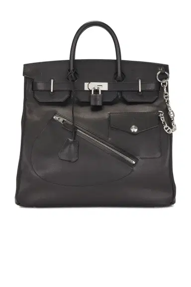 HERMÈS Limited Edition Evergrain Haut A Courroies Rock Birkin 40 Handbag | Thumbnail 3 HERMÈS Limited Edition Evergrain Haut A Courroies Rock Birkin 40 Handbag | Thumbnail 3