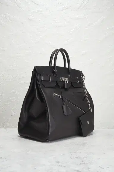 HERMÈS Limited Edition Evergrain Haut A Courroies Rock Birkin 40 Handbag | Thumbnail 6 HERMÈS Limited Edition Evergrain Haut A Courroies Rock Birkin 40 Handbag | Thumbnail 6