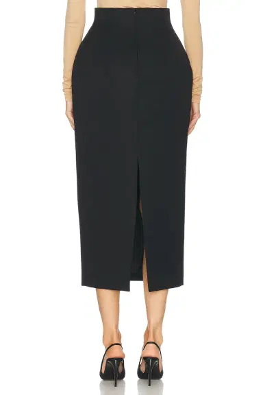 WARDROBE.NYC x Rosie Huntington-Whiteley RHW Sculpted Skirt | Thumbnail 4 WARDROBE.NYC x Rosie Huntington-Whiteley RHW Sculpted Skirt | Thumbnail 4