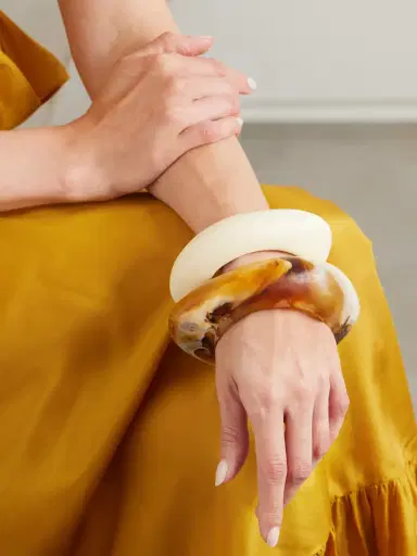 Dinosaur Designs Rock Set Of Two Resin Bangles | Thumbnail 2 Dinosaur Designs Rock Set Of Two Resin Bangles | Thumbnail 2