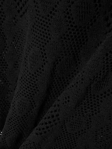 Alaïa Open-knit Midi Dress | Thumbnail 4 Alaïa Open-knit Midi Dress | Thumbnail 4