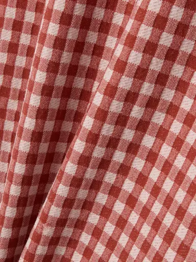 Alaïa Off-the-shoulder Checked Stretch-knit Midi Dress | Thumbnail 4 Alaïa Off-the-shoulder Checked Stretch-knit Midi Dress | Thumbnail 4