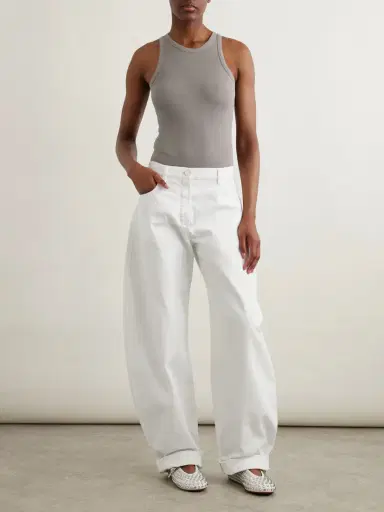 Alaïa Ribbed-knit Bodysuit | Thumbnail 2 Alaïa Ribbed-knit Bodysuit | Thumbnail 2
