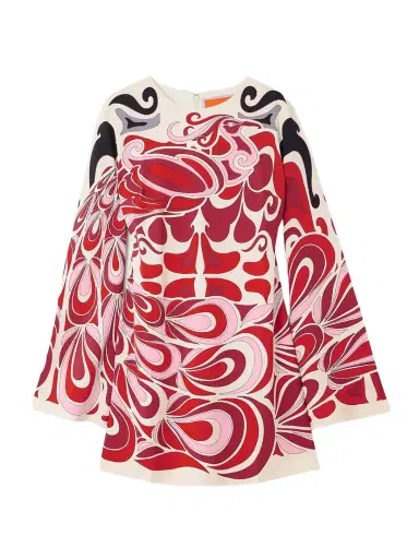 La DoubleJ Icon Supremes Printed Crepe Mini Dress | Thumbnail 1 La DoubleJ Icon Supremes Printed Crepe Mini Dress | Thumbnail 1