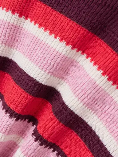 La DoubleJ Striped Ribbed Cotton And Cashmere-blend Sweater | Thumbnail 4 La DoubleJ Striped Ribbed Cotton And Cashmere-blend Sweater | Thumbnail 4