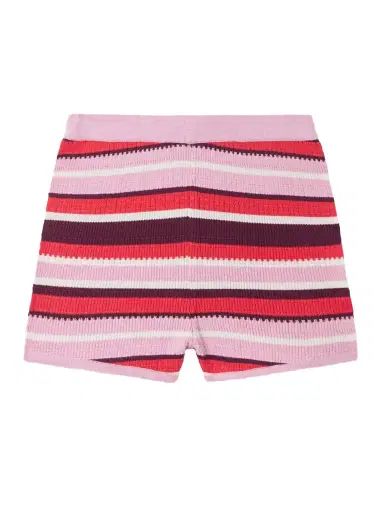 La DoubleJ Veneziana Striped Ribbed Cotton Shorts | Thumbnail 1 La DoubleJ Veneziana Striped Ribbed Cotton Shorts | Thumbnail 1