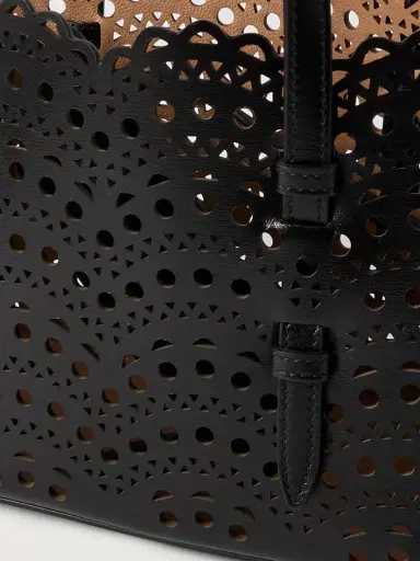 Alaïa Mena 25 E/w Medium Laser-cut Leather Tote | Thumbnail 4 Alaïa Mena 25 E/w Medium Laser-cut Leather Tote | Thumbnail 4
