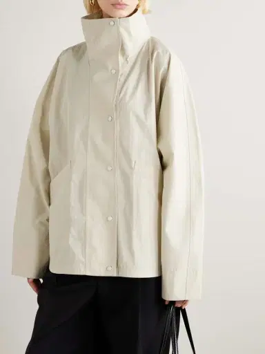 TOTEME Organic Cotton-blend Jacket | Thumbnail 3 TOTEME Organic Cotton-blend Jacket | Thumbnail 3