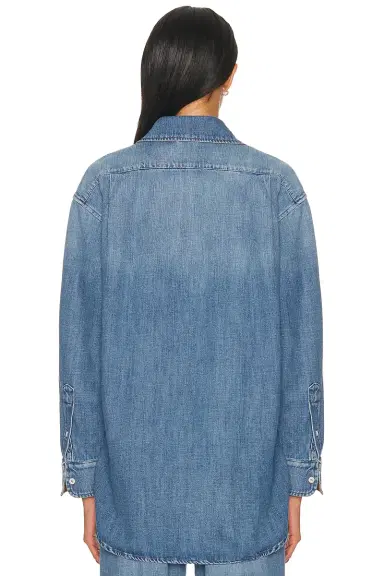 Miu Miu Denim Shirt | Thumbnail 3 Miu Miu Denim Shirt | Thumbnail 3