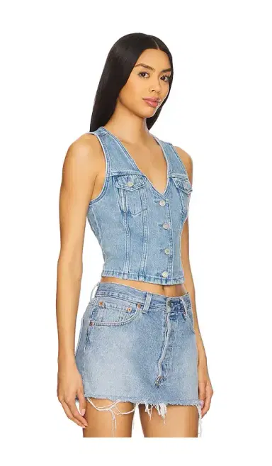 Levi's Bella Denim Corset | Thumbnail 2 Levi's Bella Denim Corset | Thumbnail 2