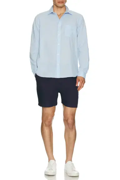 Onia Air Linen Pull-On Shorts 6 | Thumbnail 4 Onia Air Linen Pull-On Shorts 6 | Thumbnail 4