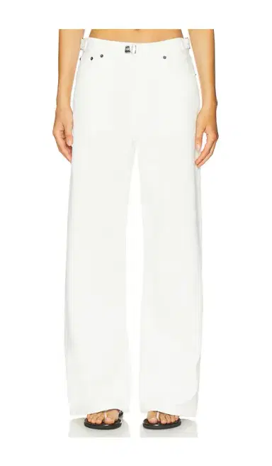 STILL HERE Buckle Wide Leg Jeans | Thumbnail 1 STILL HERE Buckle Wide Leg Jeans | Thumbnail 1