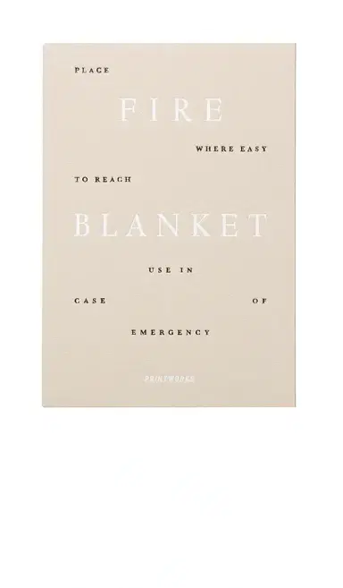Printworks Fire Blanket | Thumbnail 1 Printworks Fire Blanket | Thumbnail 1