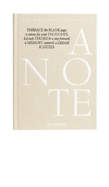 Printworks Just A Note Notebook | Thumbnail 1 Printworks Just A Note Notebook | Thumbnail 1