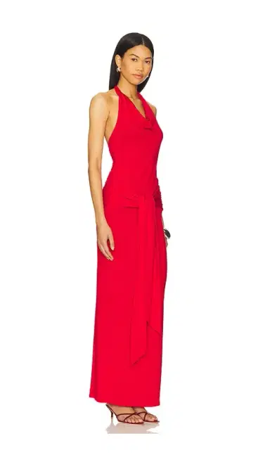 superdown Mariza Halter Maxi Dress | Thumbnail 2 superdown Mariza Halter Maxi Dress | Thumbnail 2