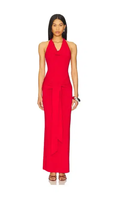 superdown Mariza Halter Maxi Dress | Thumbnail 1 superdown Mariza Halter Maxi Dress | Thumbnail 1