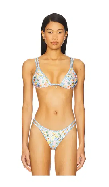 Kulani Kinis Twin Strap Bralette Bikini Top | Thumbnail 1 Kulani Kinis Twin Strap Bralette Bikini Top | Thumbnail 1