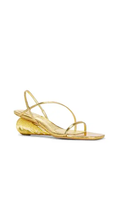 Simkhai Bridget Oyster Shell Wedge Sandal | Thumbnail 2 Simkhai Bridget Oyster Shell Wedge Sandal | Thumbnail 2