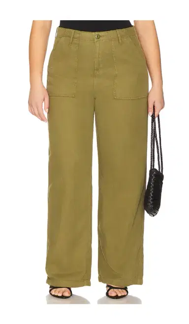 Good American Lite Linen Jeans | Thumbnail 2 Good American Lite Linen Jeans | Thumbnail 2