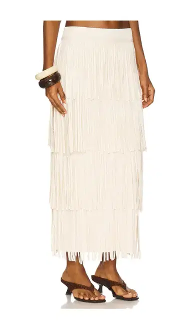 SIMONMILLER Za Za Knit Fringe Skirt | Thumbnail 2 SIMONMILLER Za Za Knit Fringe Skirt | Thumbnail 2