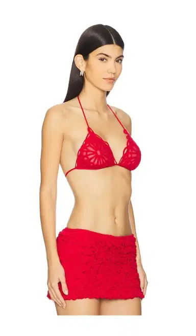 Norma Kamali Scallop Bra Top | Thumbnail 2 Norma Kamali Scallop Bra Top | Thumbnail 2