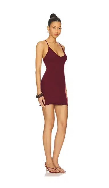 Indah Nola Solid Mini Dress | Thumbnail 2 Indah Nola Solid Mini Dress | Thumbnail 2