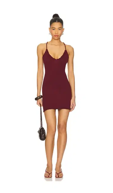 Indah Nola Solid Mini Dress | Thumbnail 1 Indah Nola Solid Mini Dress | Thumbnail 1