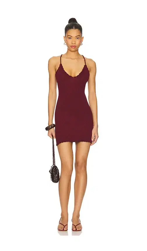Nola Solid Mini Dress Nola Solid Mini Dress