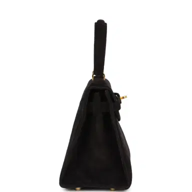 HERMÈS Vintage Hermes Kelly Sellier 20 Black Doblis Gold Hardware | Thumbnail 4 HERMÈS Vintage Hermes Kelly Sellier 20 Black Doblis Gold Hardware | Thumbnail 4