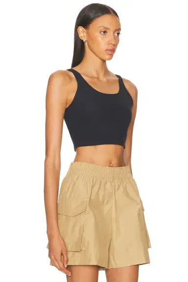 Nike Zenvy Rib Light Support Padded Tank Top | Thumbnail 2 Nike Zenvy Rib Light Support Padded Tank Top | Thumbnail 2