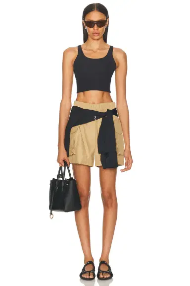 Nike Zenvy Rib Light Support Padded Tank Top | Thumbnail 4 Nike Zenvy Rib Light Support Padded Tank Top | Thumbnail 4