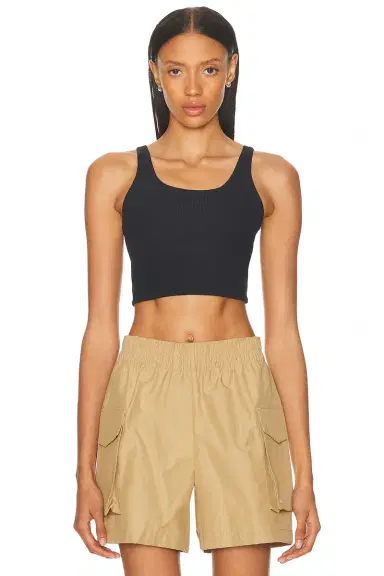 Nike Zenvy Rib Light Support Padded Tank Top | Thumbnail 1 Nike Zenvy Rib Light Support Padded Tank Top | Thumbnail 1