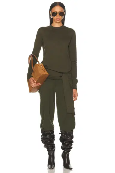 Stella McCartney Wool Wide Leg Pant | Thumbnail 5 Stella McCartney Wool Wide Leg Pant | Thumbnail 5
