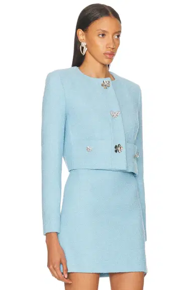 Oscar de la Renta Tweed Jacket | Thumbnail 2 Oscar de la Renta Tweed Jacket | Thumbnail 2