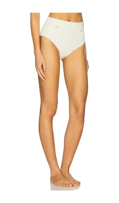 SIMKHAI Diana High Waisted Bikini Bottom | Thumbnail 2 SIMKHAI Diana High Waisted Bikini Bottom | Thumbnail 2