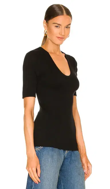 ENZA COSTA Stretch Silk Knit Half Sleeve Top | Thumbnail 2 ENZA COSTA Stretch Silk Knit Half Sleeve Top | Thumbnail 2
