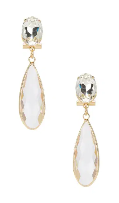 Anton Heunis Omega Clasp Mono Colour Drop Earrings | Thumbnail 1 Anton Heunis Omega Clasp Mono Colour Drop Earrings | Thumbnail 1