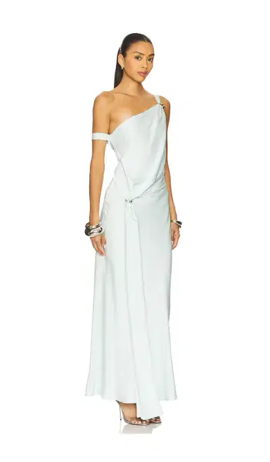 MISHA The Horizon Satin Dress | Thumbnail 2 MISHA The Horizon Satin Dress | Thumbnail 2